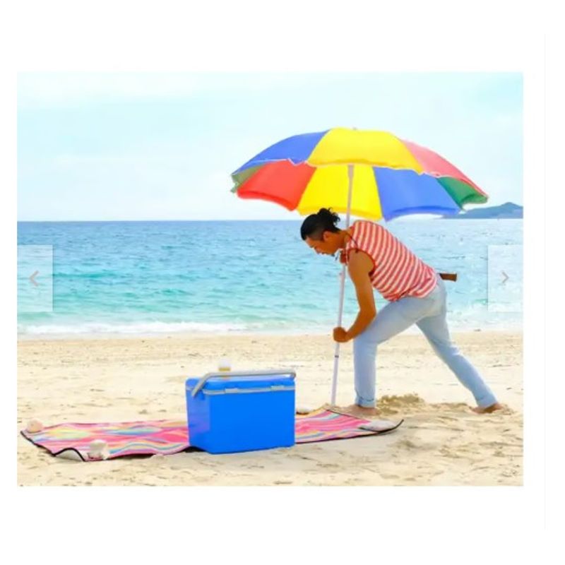 GENERICO - Sombrilla De Playa  grueso Verano tendencia redes
