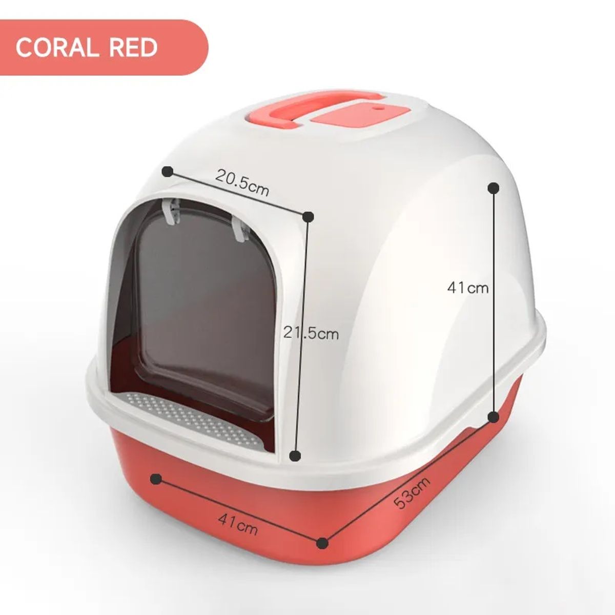 GENERICO - Arenero cerrado con filtro de carbón - melón