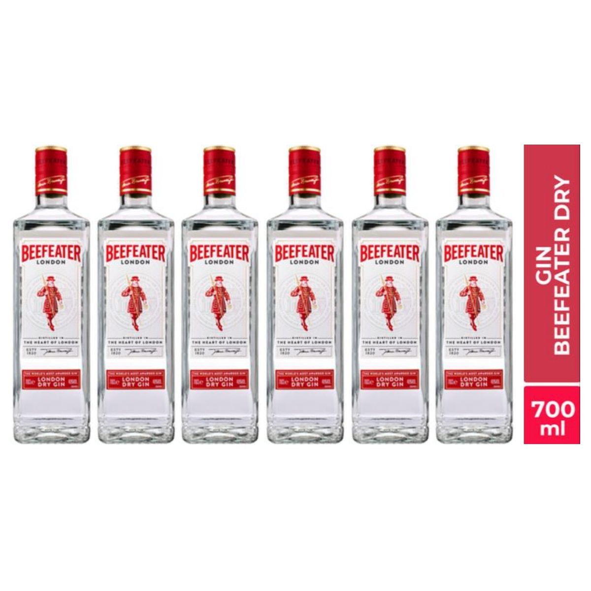 BEEFEATER - Gin BEEFEATER London Dry 700ml - 6 UND