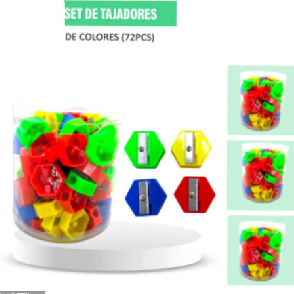 GENERICO - Set de Tajadores De Plástico