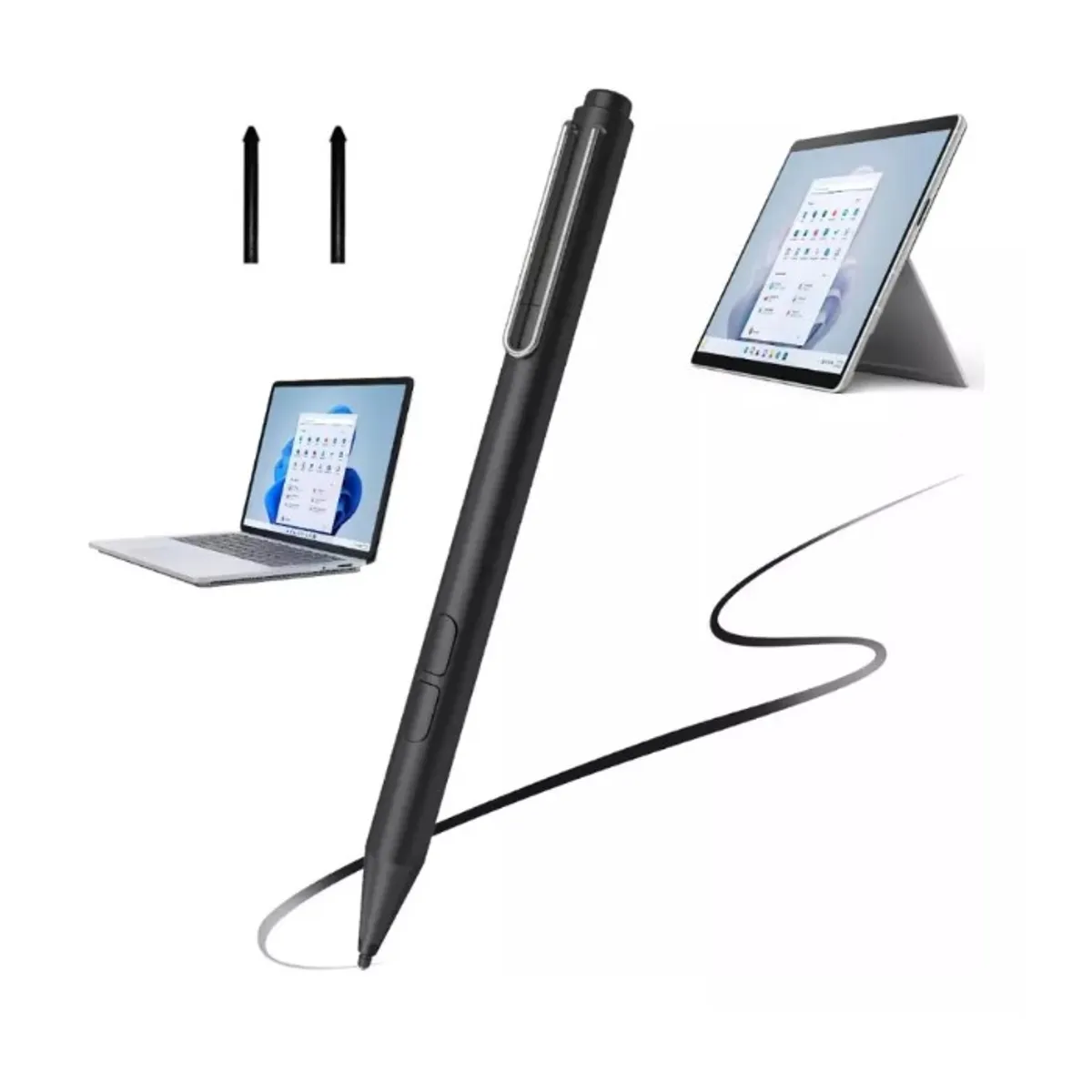 A BRAND - Lapiz Para Microsoft Surface Pro 9, 8, 7, 6, 5, 4 Go Book