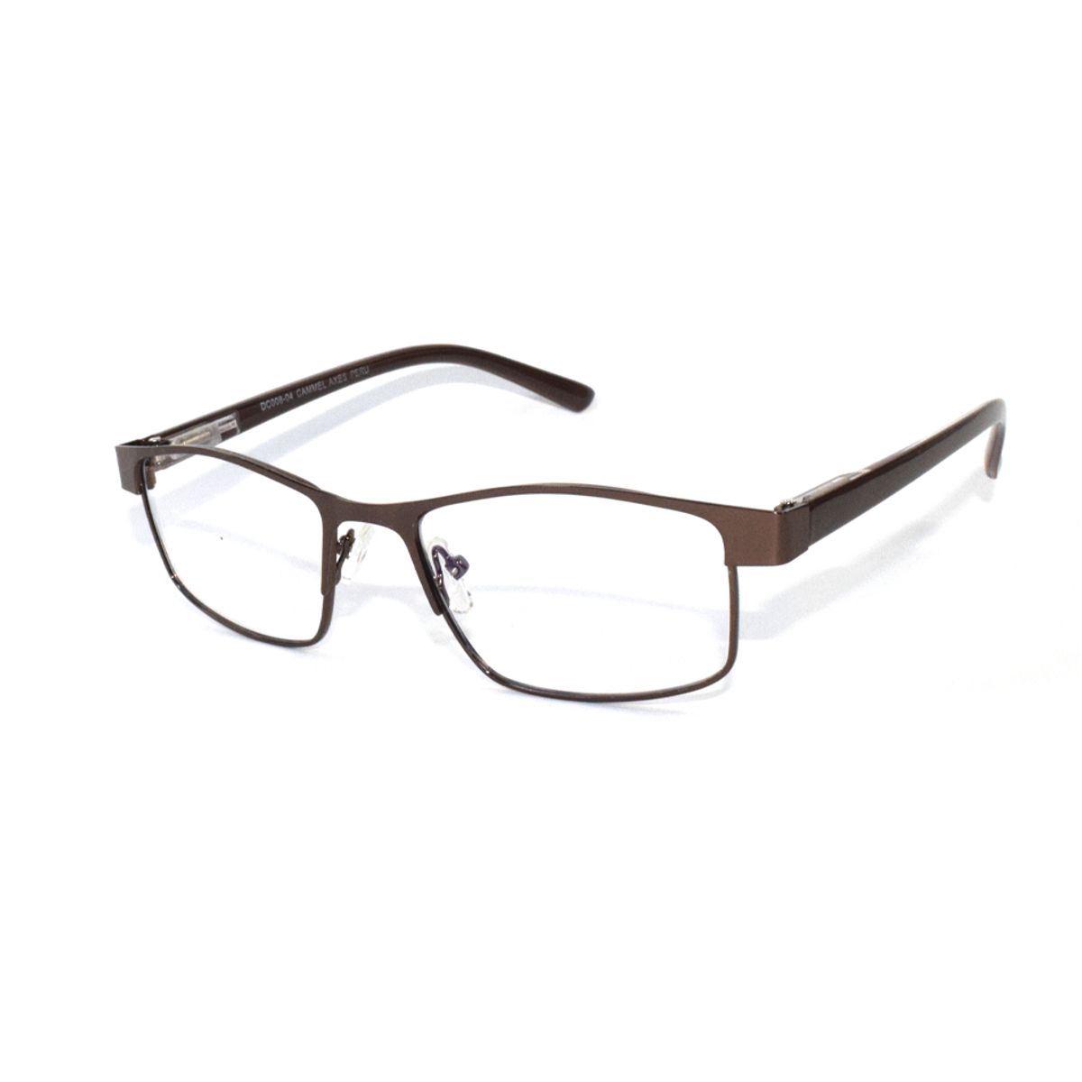 GENERICO - Lentes de protección para computadoras blue block unisex marron