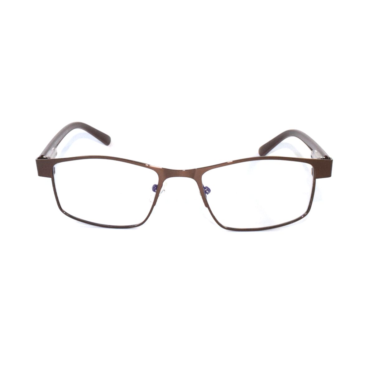 GENERICO - Lentes de protección para computadoras blue block unisex marron