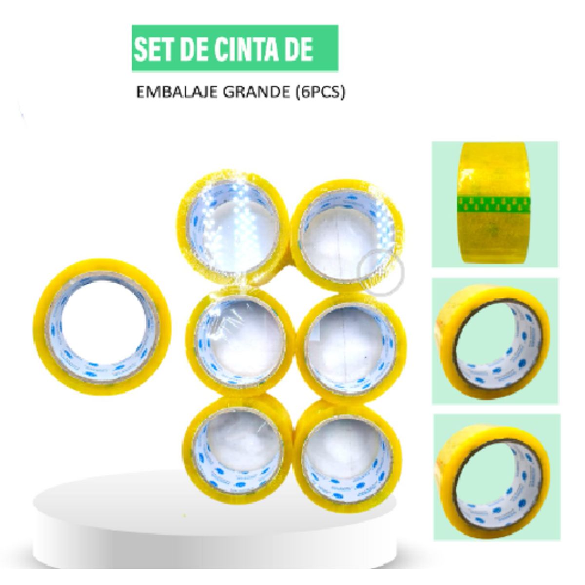 GENERICO - CINTA DE EMBALAJE X 06UND