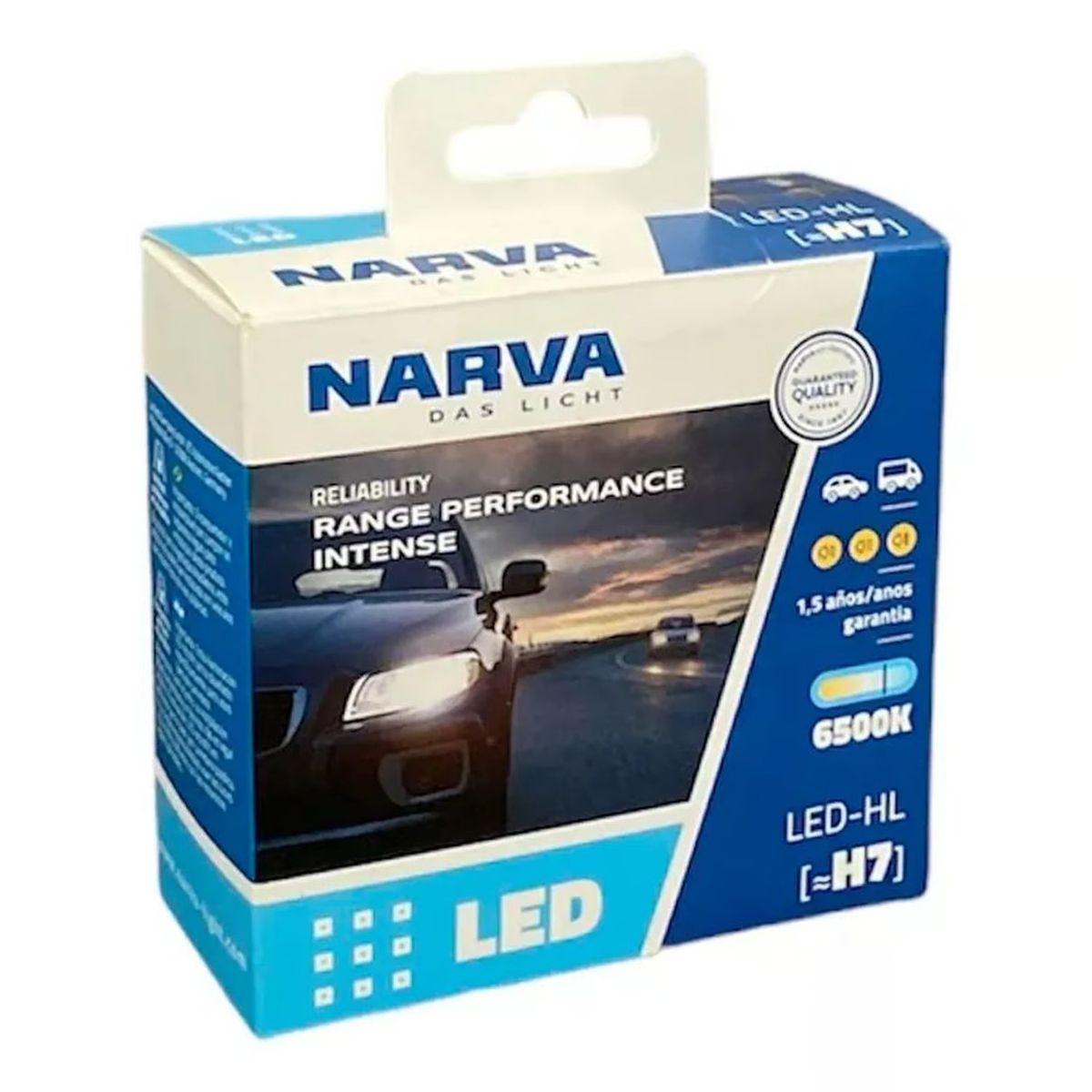 NARVA - Foco Narva Led H7 12v 24v 20w 6500k