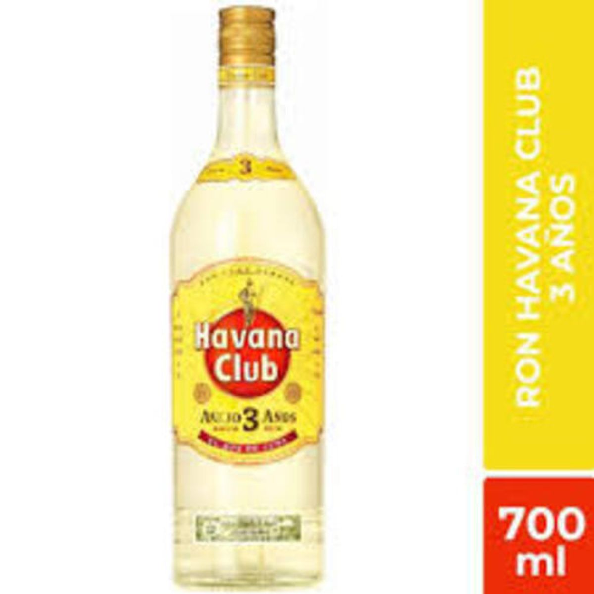 HAVANA CLUB - Ron Havana Club 3 años 700 ML