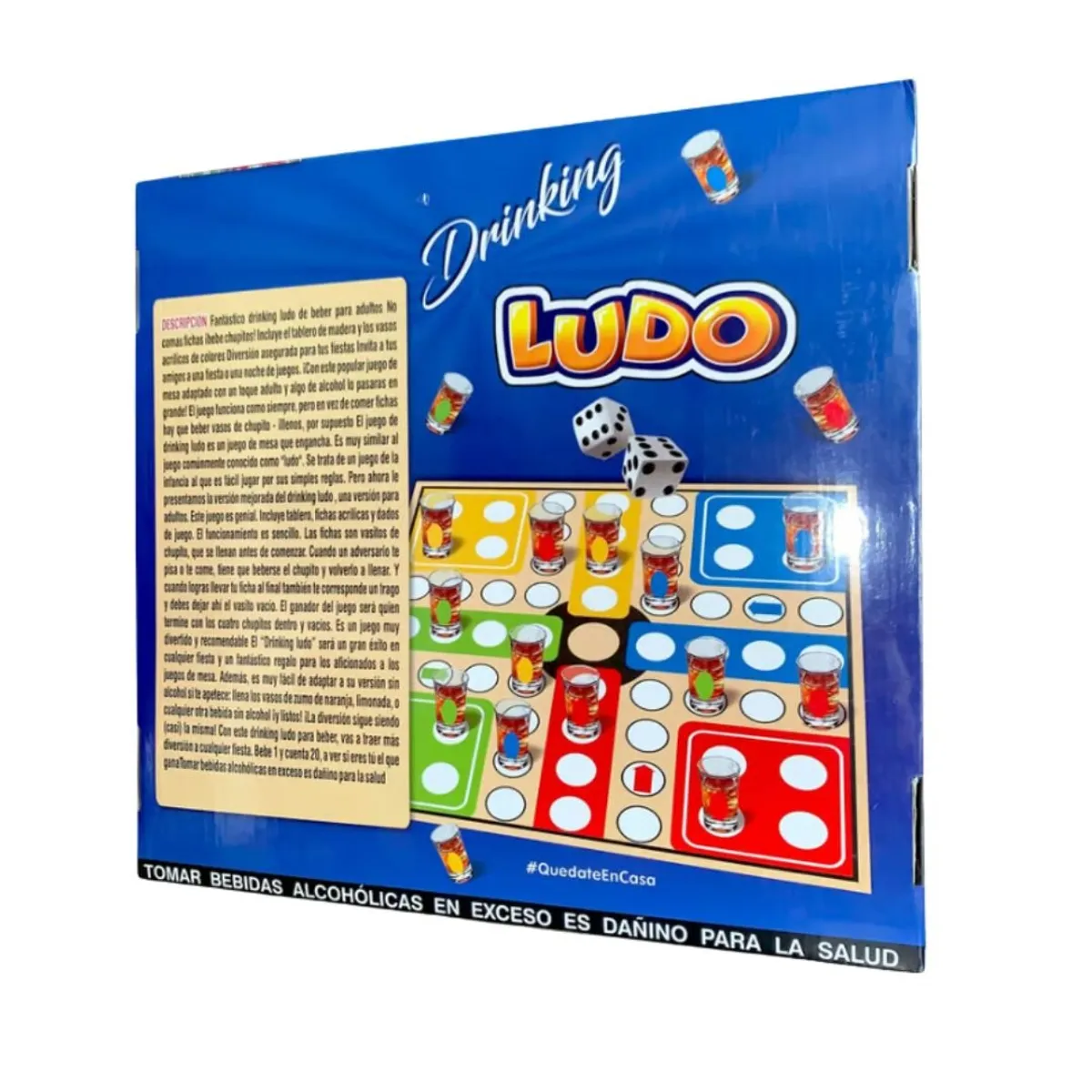 GENERICO - Drinking Ludo - Juego de Mesa para Adultos
