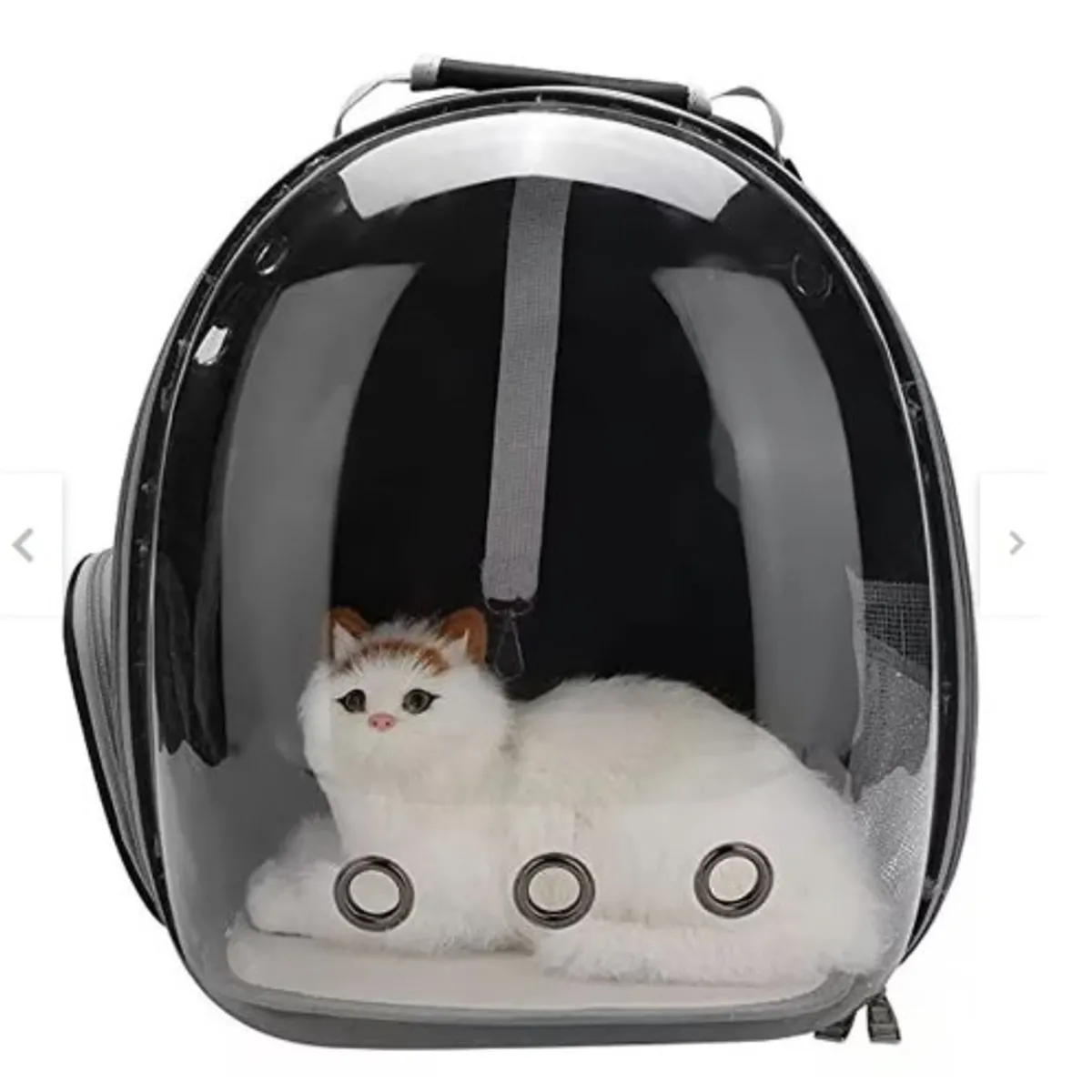 GENERICO - Mochila para  mascota grande transparente