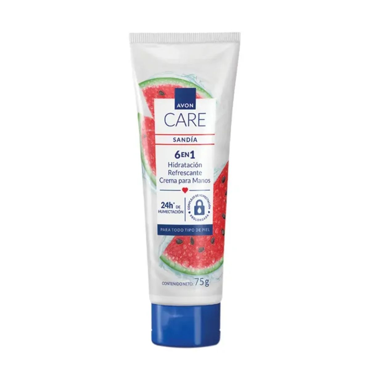 AVON - Crema hidratante de Manos 6 en 1 Sandia Avon Care 75g