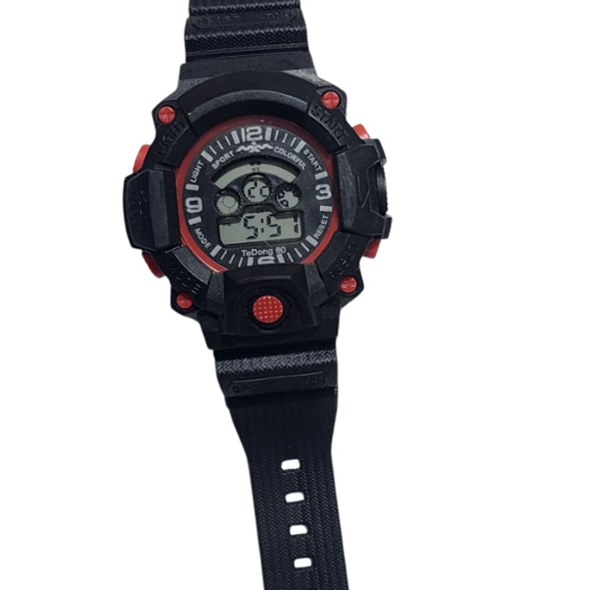 GENERICO - kit 2 reloj pulsera con luz cronometro fecha