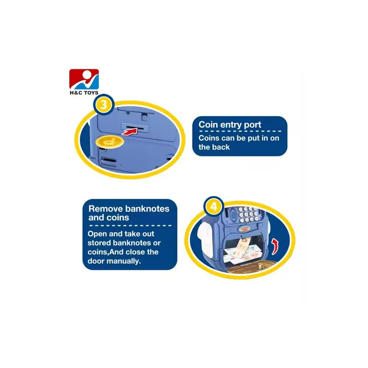 GENERICO - Alcancia mochila Astronautas con clave