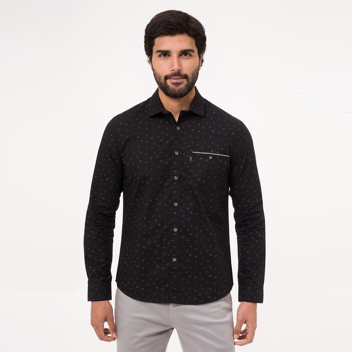 PIONIER - Camisa Popelina Bladd Pionier