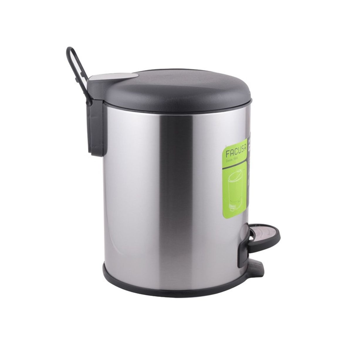 FACUSA - PAPELERA 5LT CLEAN C/ASA - 984150501