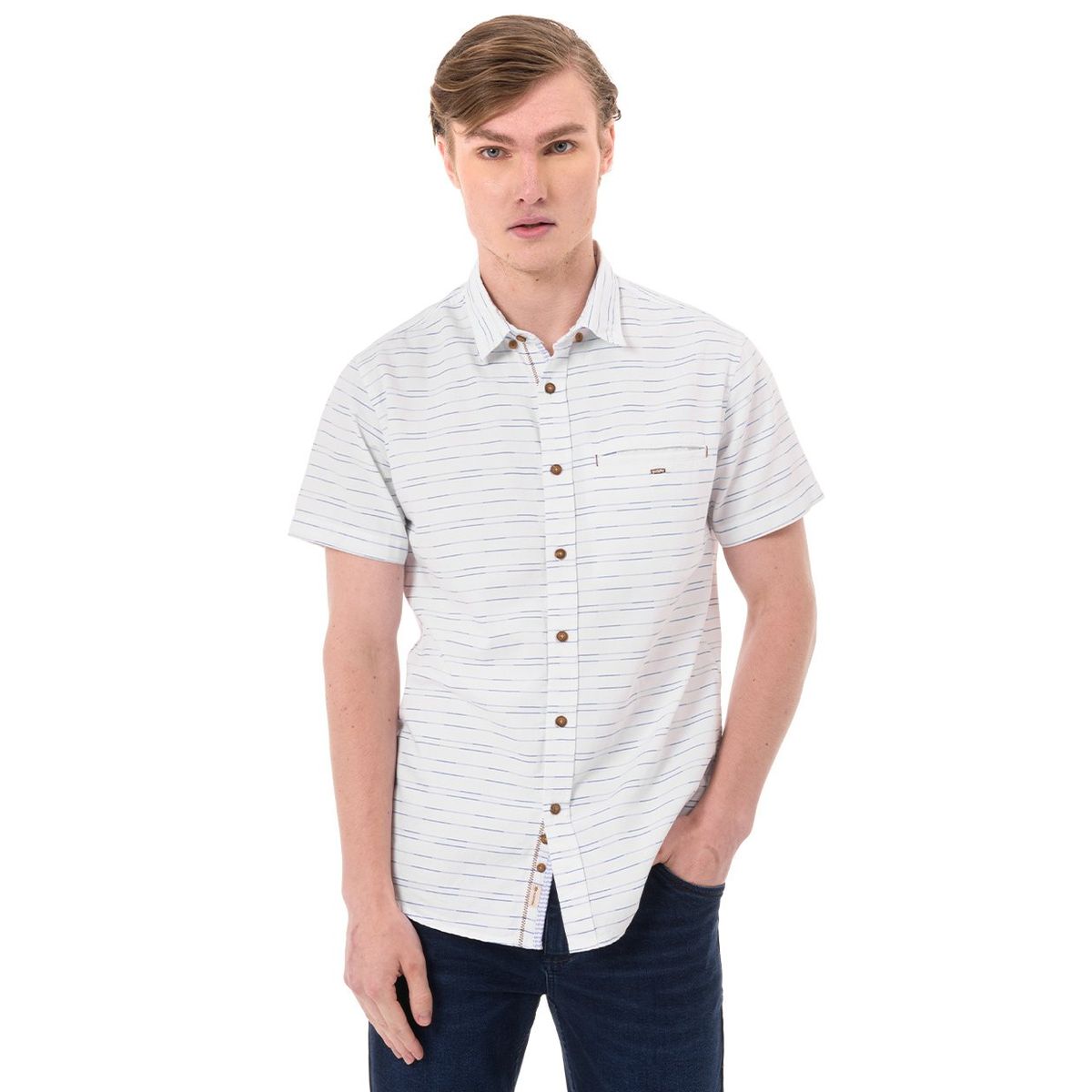 FITS MEN - Camisa Popelina Lenko Fits Men