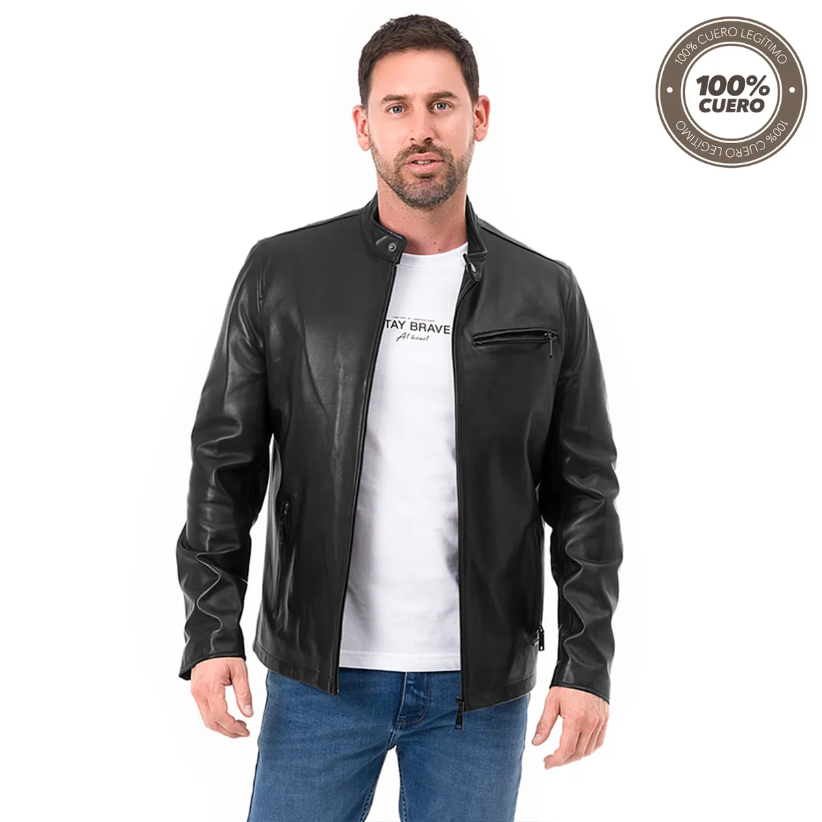 NORTON - Casaca Cuero Horus01 Norton