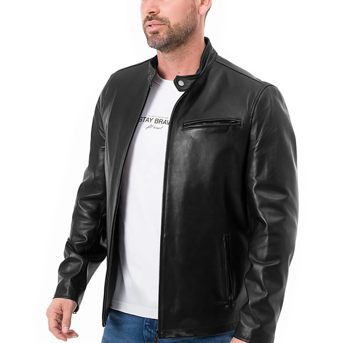 NORTON - Casaca Cuero Horus01 Norton