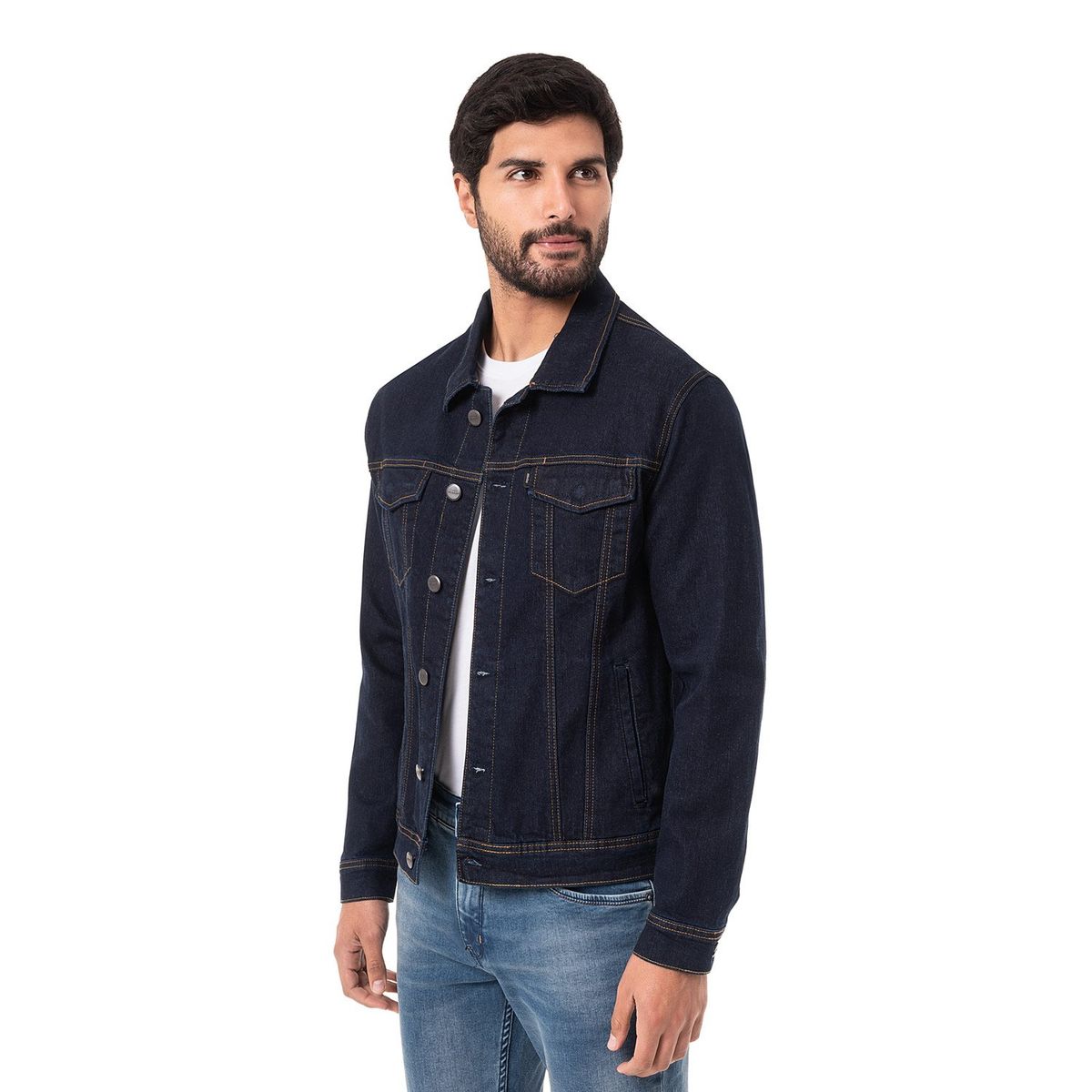 PIONIER - Casaca Denim Stretch Khenat Pionier
