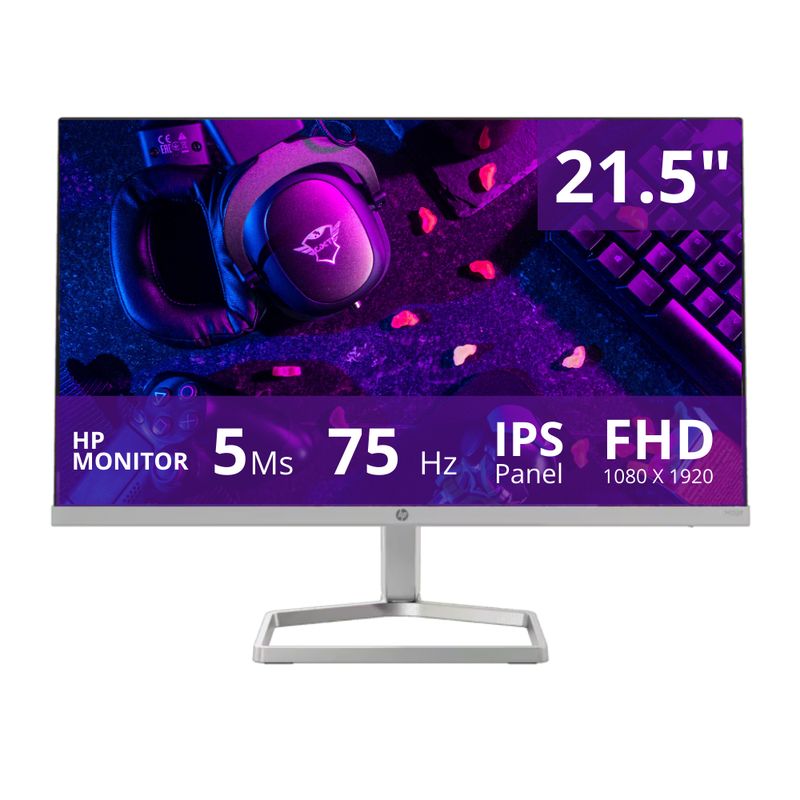 HP - Monitor HP M22f FHD de 215 Panel IPS 75Hz 5ms 1920x1080