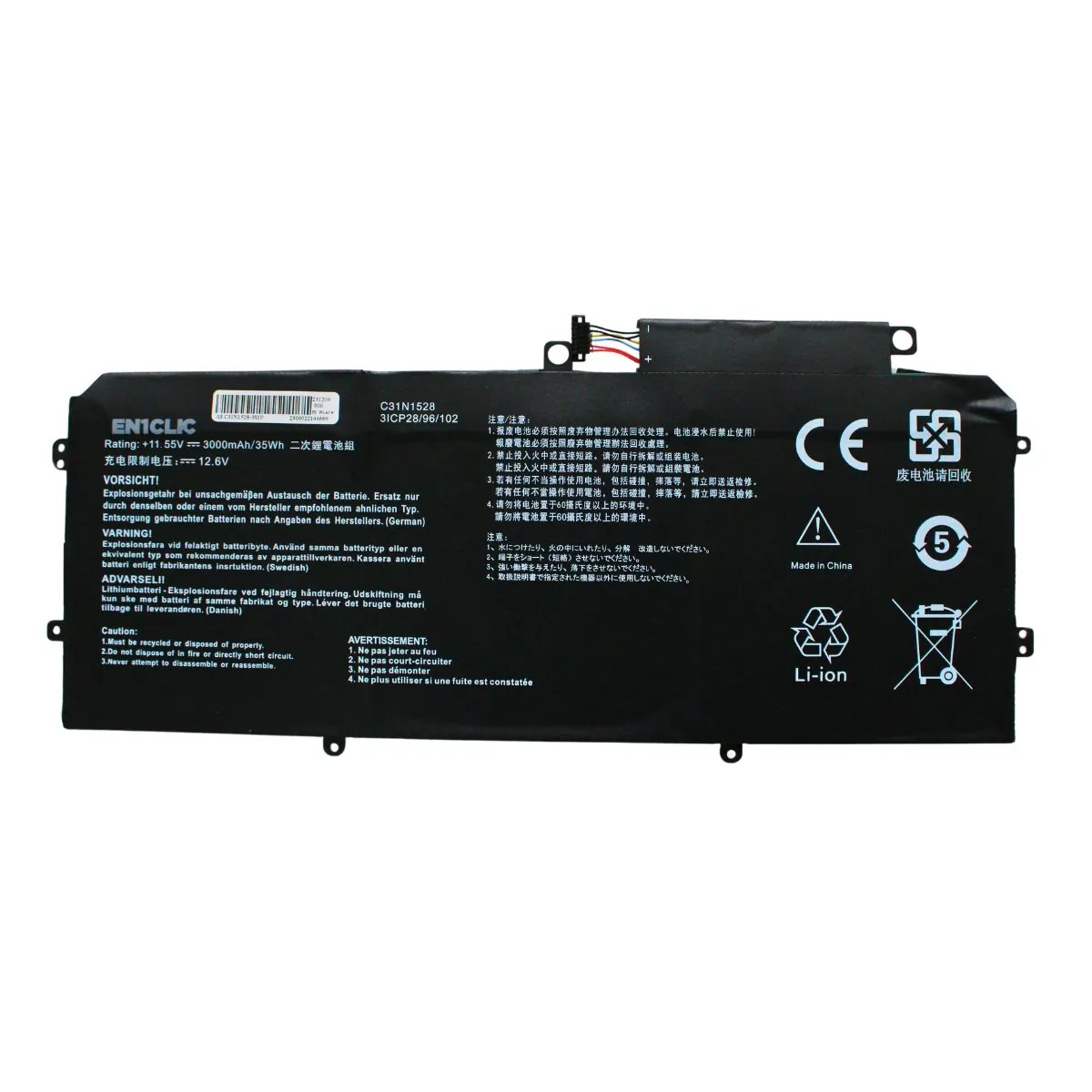 ASUS - Batería Para Laptop Asus C31N1528 UX360