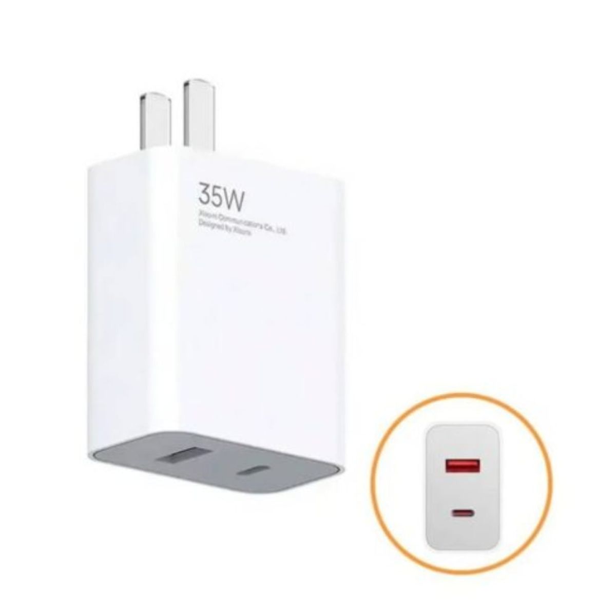 XIAOMI - Xiaomi Adaptador 35W Dual Port Charger - Original