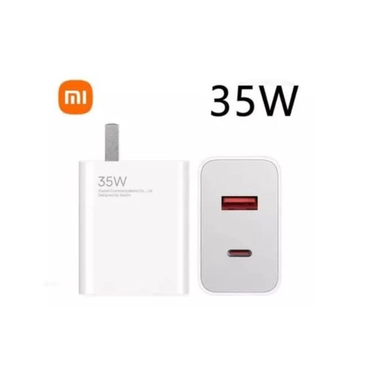 XIAOMI - Xiaomi Adaptador 35W Dual Port Charger - Original