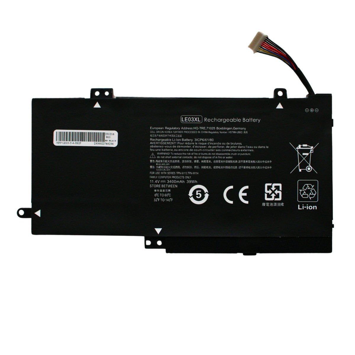 HP - Batería Para Laptop Hp LE03XL Envy X360