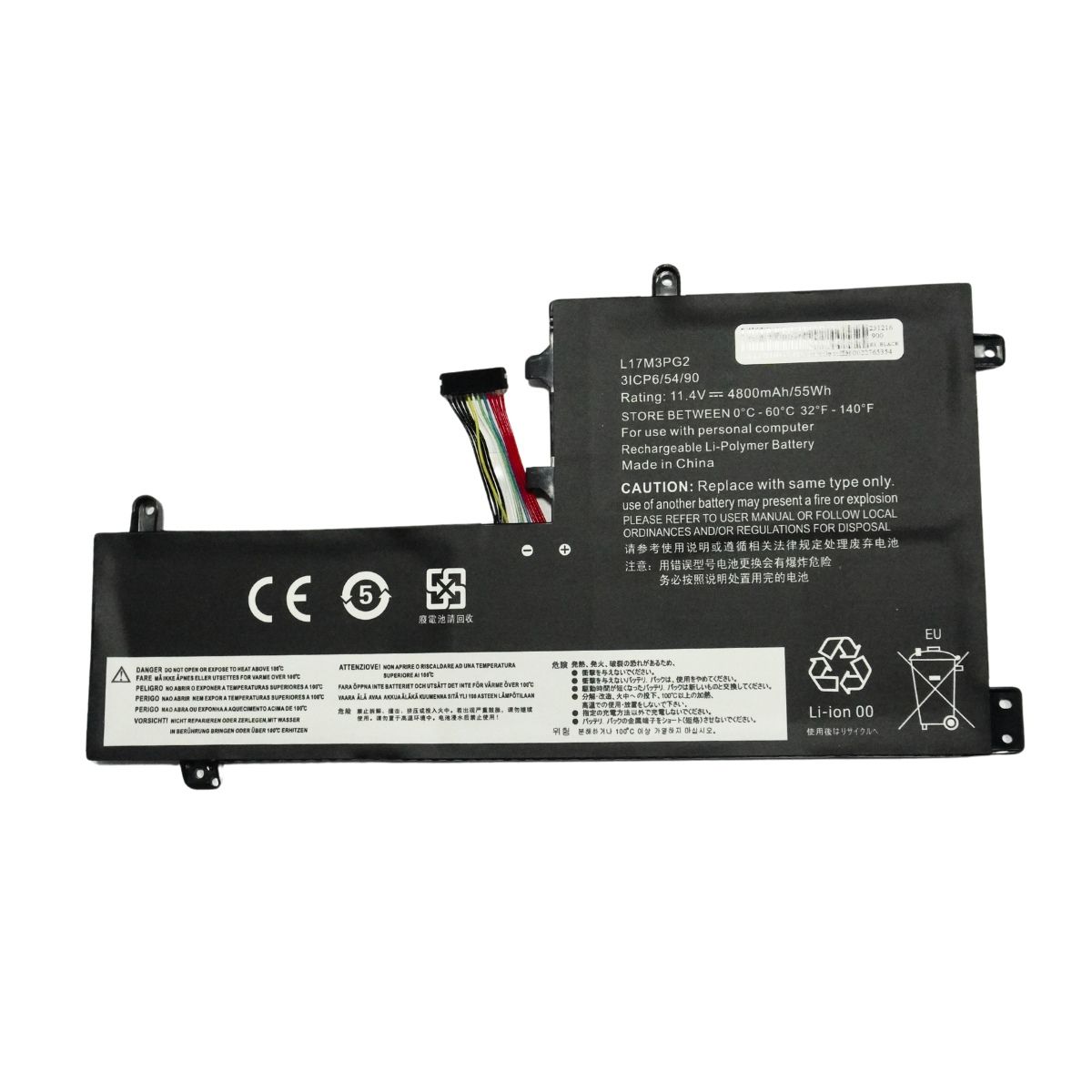 LENOVO - Batería Para Laptop HP L17C3PG2 LEGION Y530-15ICH Flex Mediano