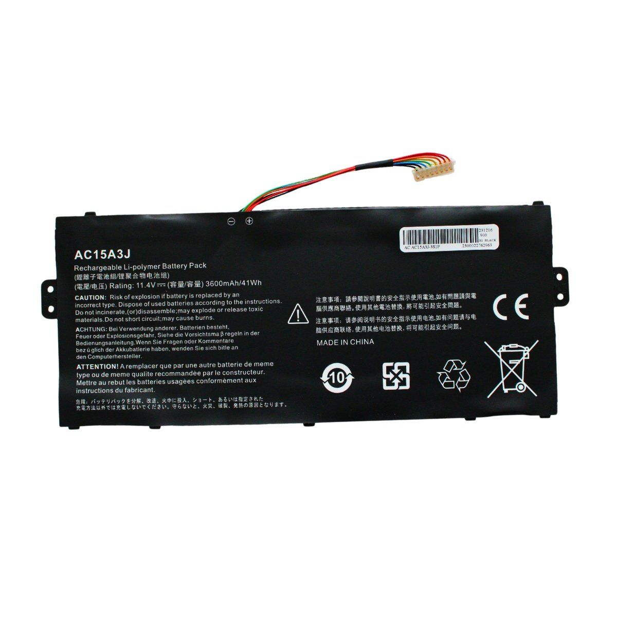 ACER - Batería Para Laptop Acer AC15A3J Chromebook 311