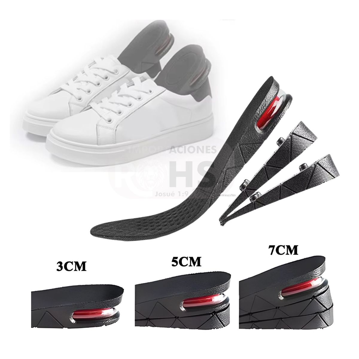 OEM - Plantilla Elevadora Variable Unisex