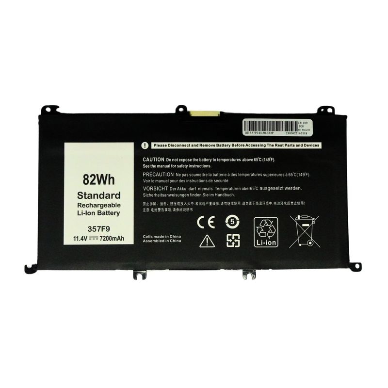 DELL - Batería Para Laptop Dell 357F9 15 7000 Series Capacidad Real
