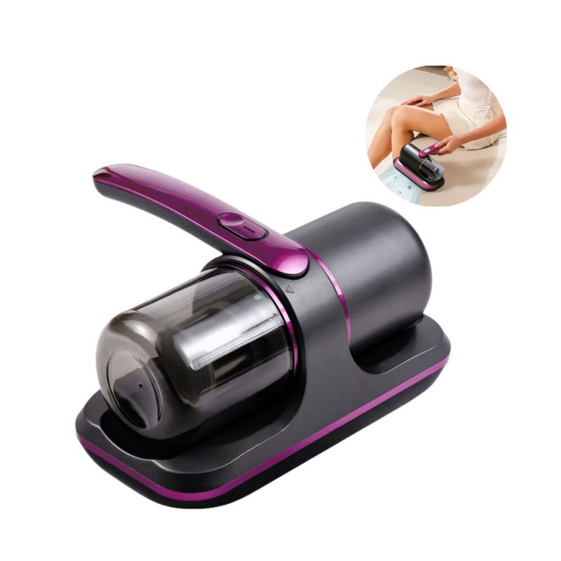 GENERICO - ASPIRADORA ANTI ÁCAROS CON LUZ UV MORADO