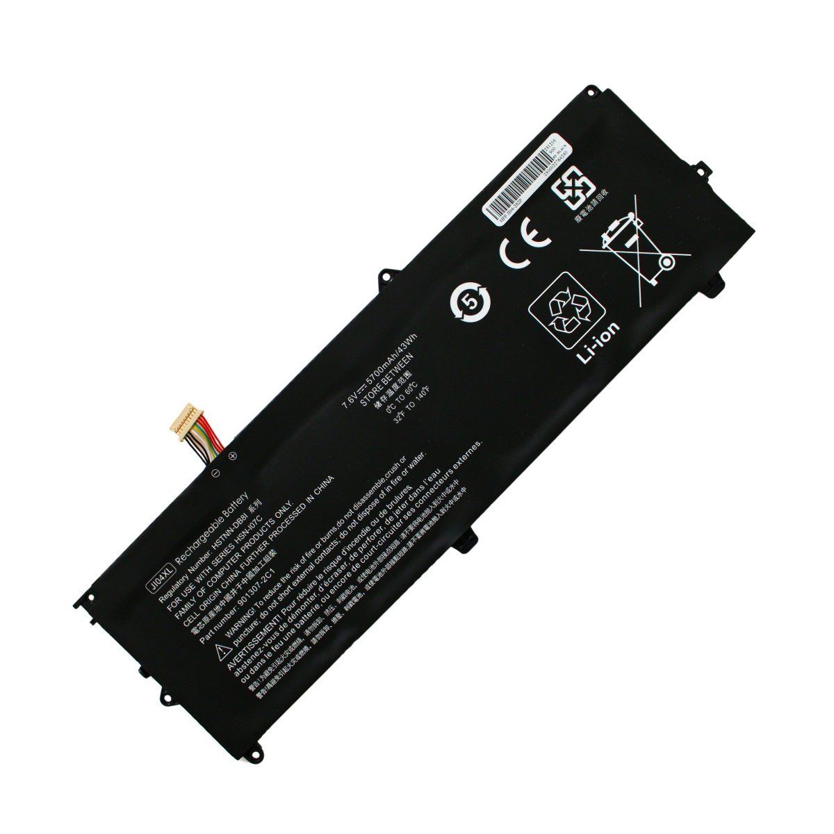 HP - Batería Para Laptop Hp JI04XL Elite X2 1012 G2