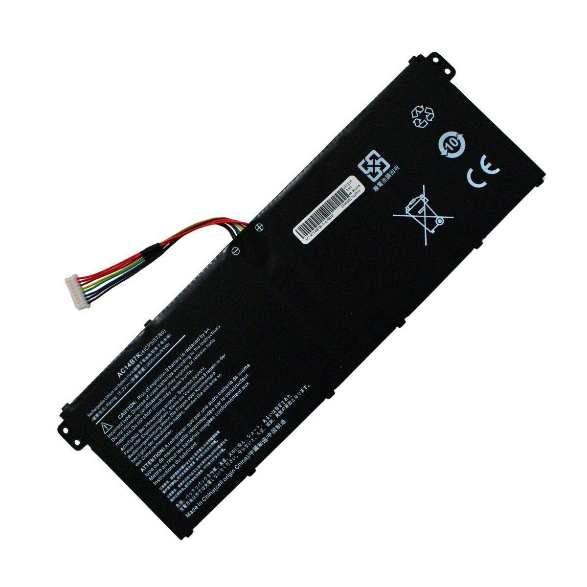 ACER - Batería Para Laptop Acer AC14B7K AC14B18J Capacidad Real