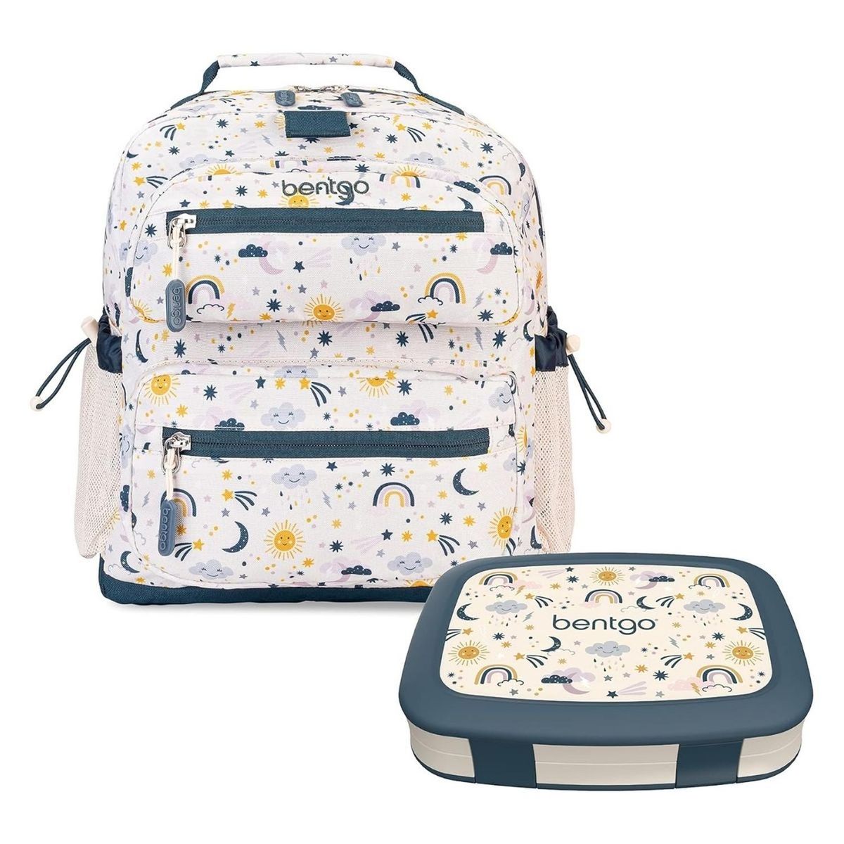 BENTGO - Set Lonchera y Mochila Escolar Bentgo Kids - Friendly Sky
