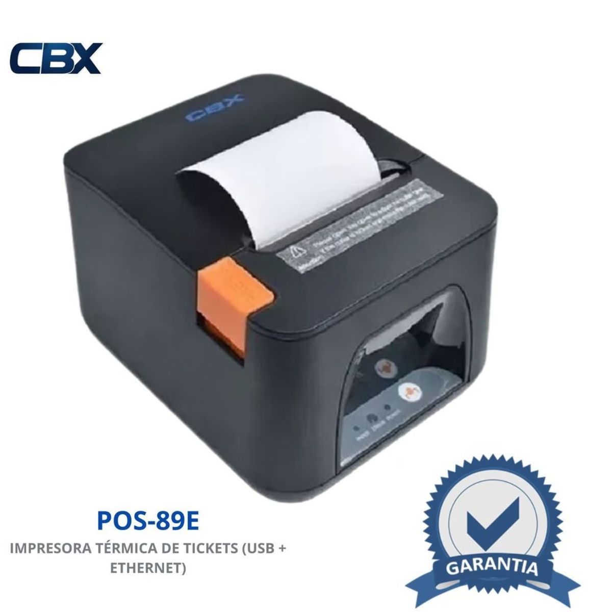 GENERICO - Impresora térmica de tickets POS-89E USB + ETHERNET