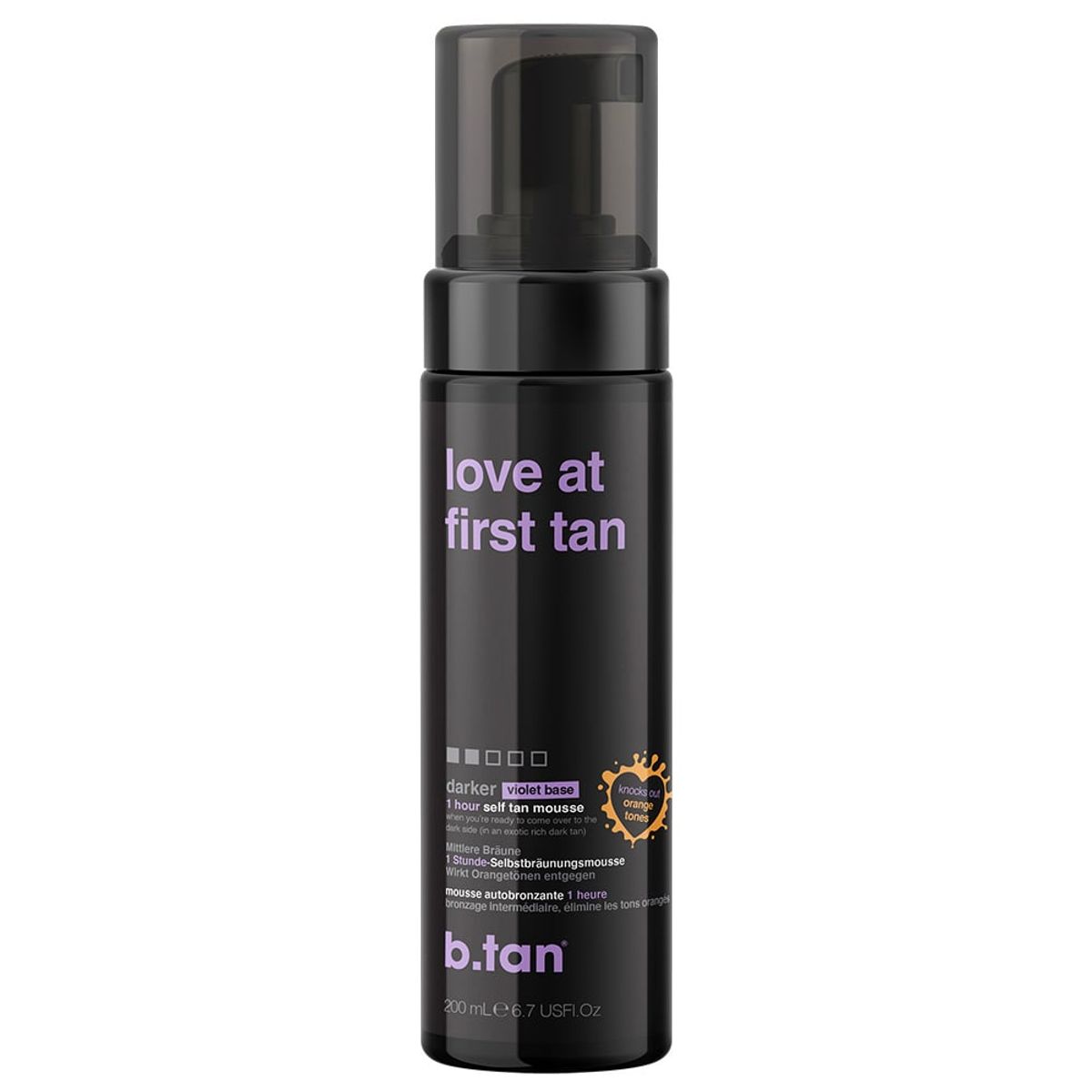 B TAN - Mousse autobronceador Love at First Tan 200 ml B Tan.-