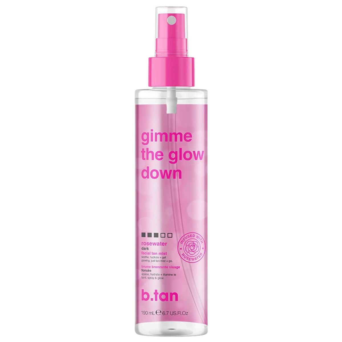 B TAN - Bruma facial autobronceadora Gimme the Glow Down 200 ml B Tan