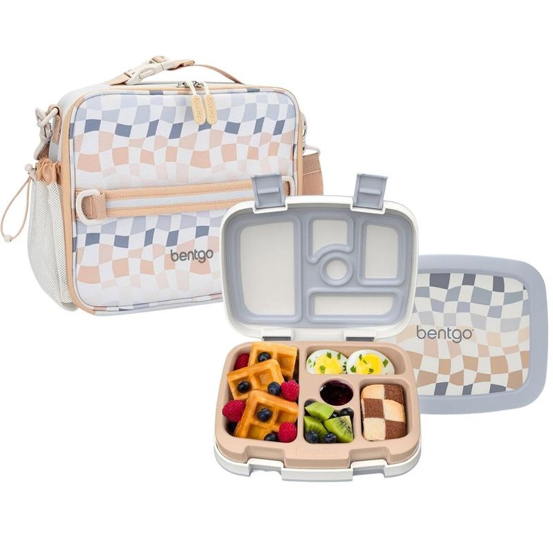 BENTGO - Set Lonchera y Porta Lonchera Bentgo Kids Whimsy & Wonder - Gradient