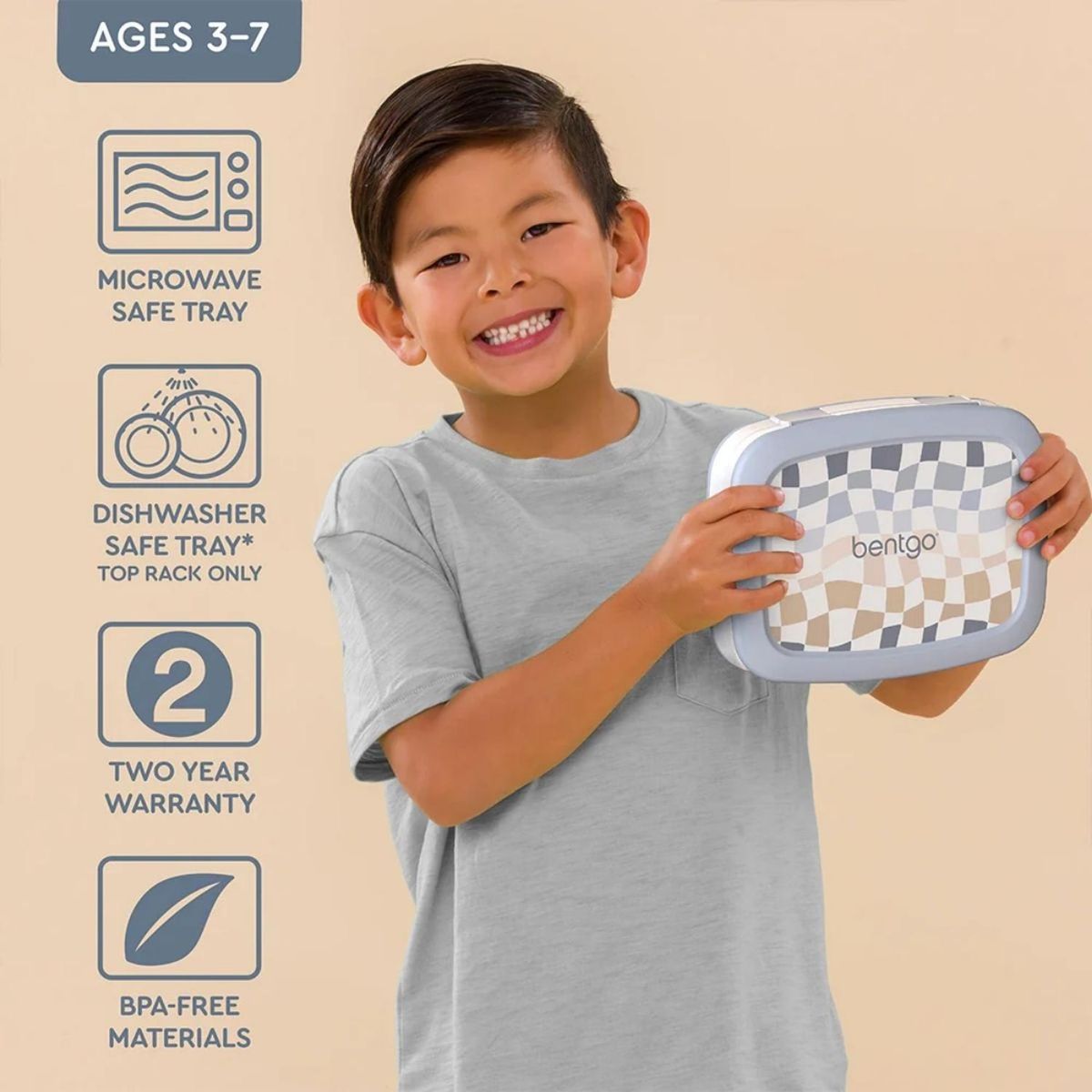 BENTGO - Set Lonchera y Porta Lonchera Bentgo Kids Whimsy & Wonder - Gradient