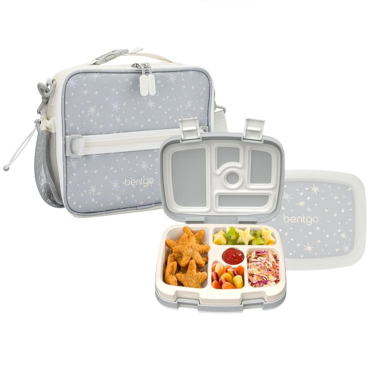 BENTGO - Set Lonchera y Porta Lonchera Bentgo Kids Whimsy & Wonder - Sprinkle