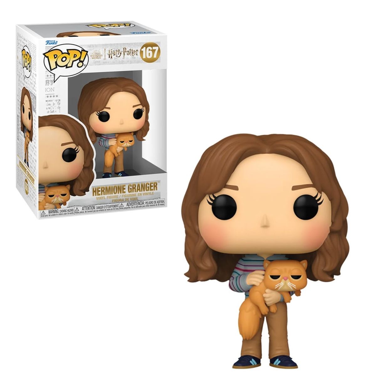 FUNKO - Funko Pop Harry Potter - Hermione Granger con Crookshanks 167