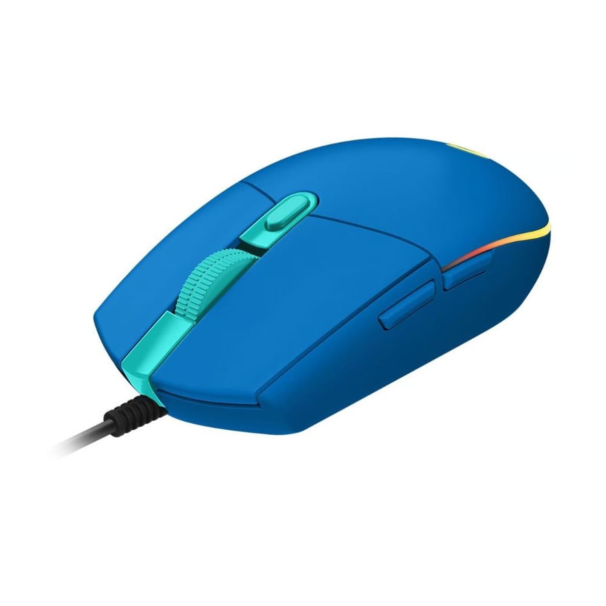 LOGITECH - MOUSE LOGITECH G203 LIGHTSYNC OPTICAL 8000 DPI RGB BLUE 910-005792-P