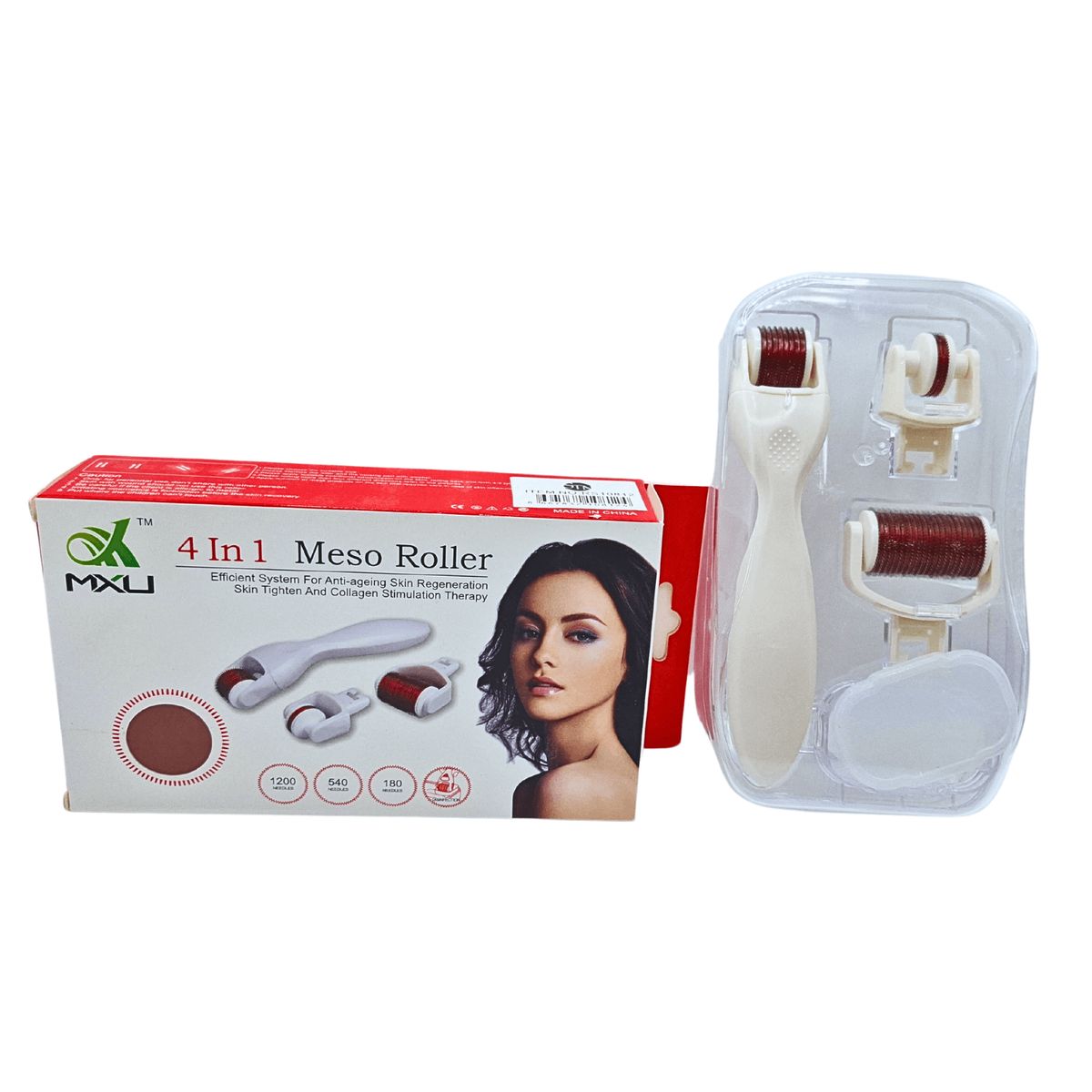 OEM - Rodillo de mesoterapia Facial 4 en 1