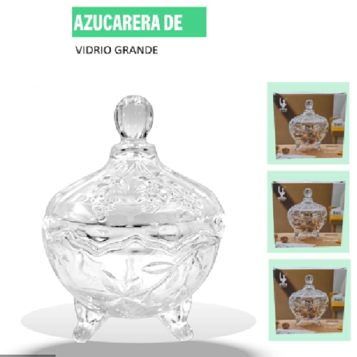 GENERICO - Azucarera de Vidrio 750ml