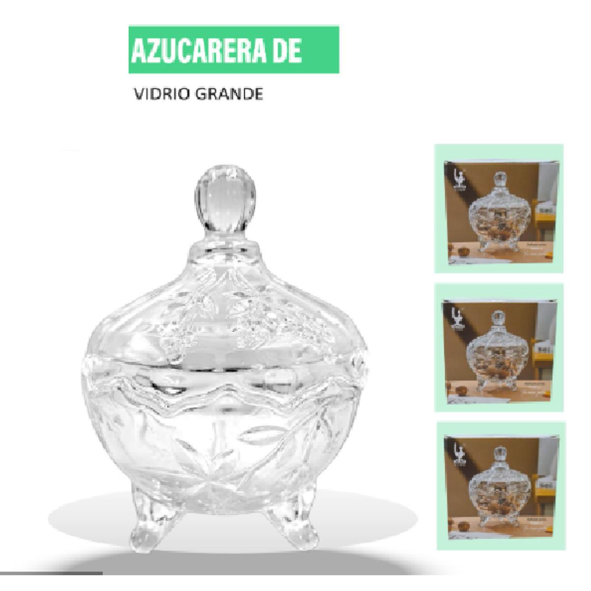 GENERICO - Azucarera de Vidrio 750ml