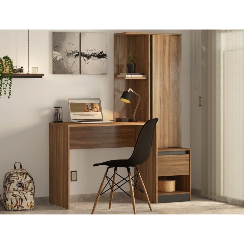 GENERICO - Escritorio Moderno Venus 1 Puerta 1 Cajón Gales R&R MUEBLES