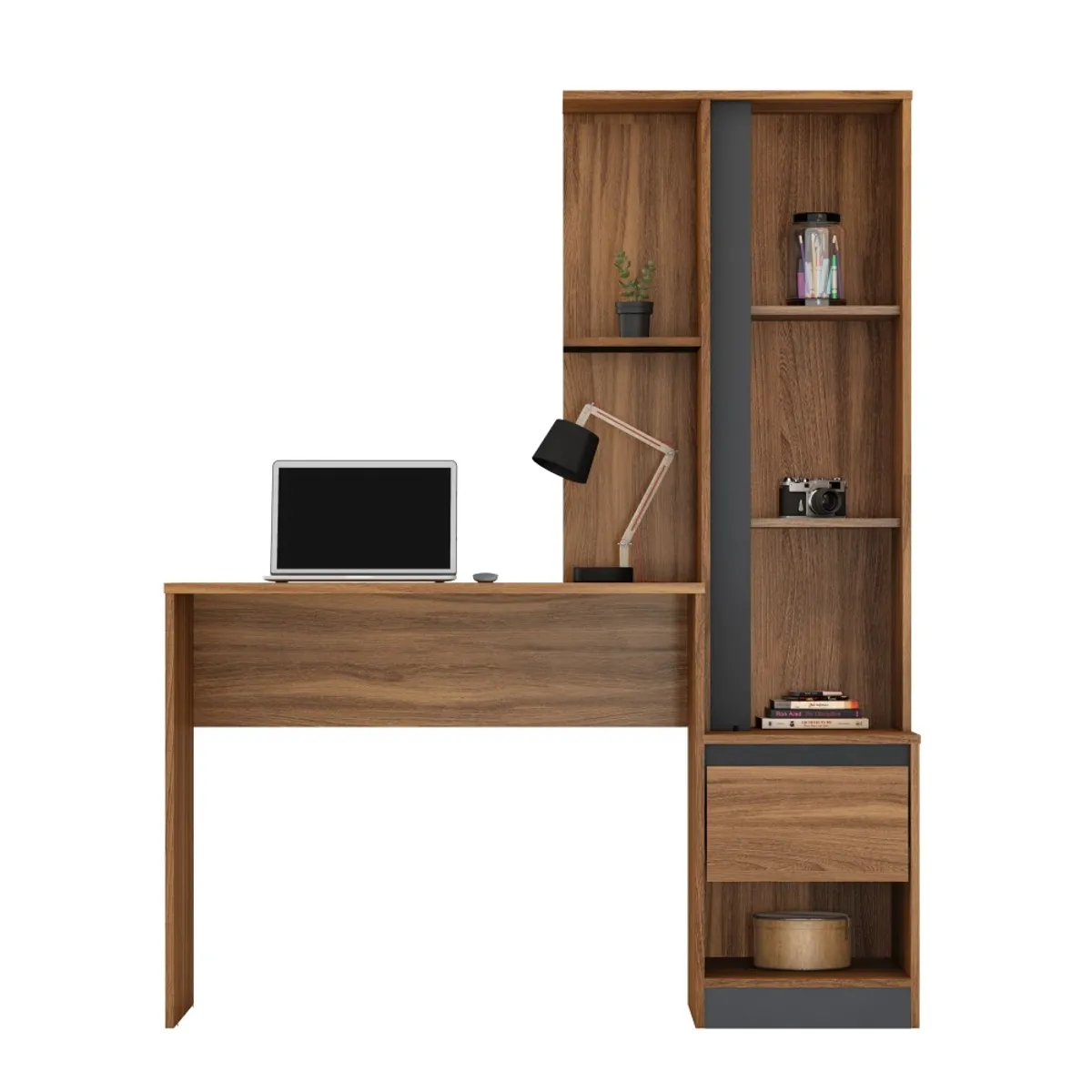GENERICO - Escritorio Moderno Venus 1 Puerta 1 Cajón Gales R&R MUEBLES