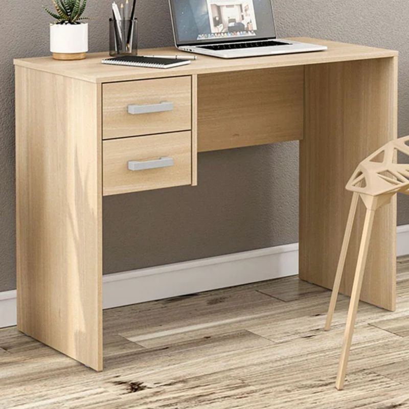 R&R MUEBLES - Escritorio Moderno Ishige Marrón R&R MUEBLES