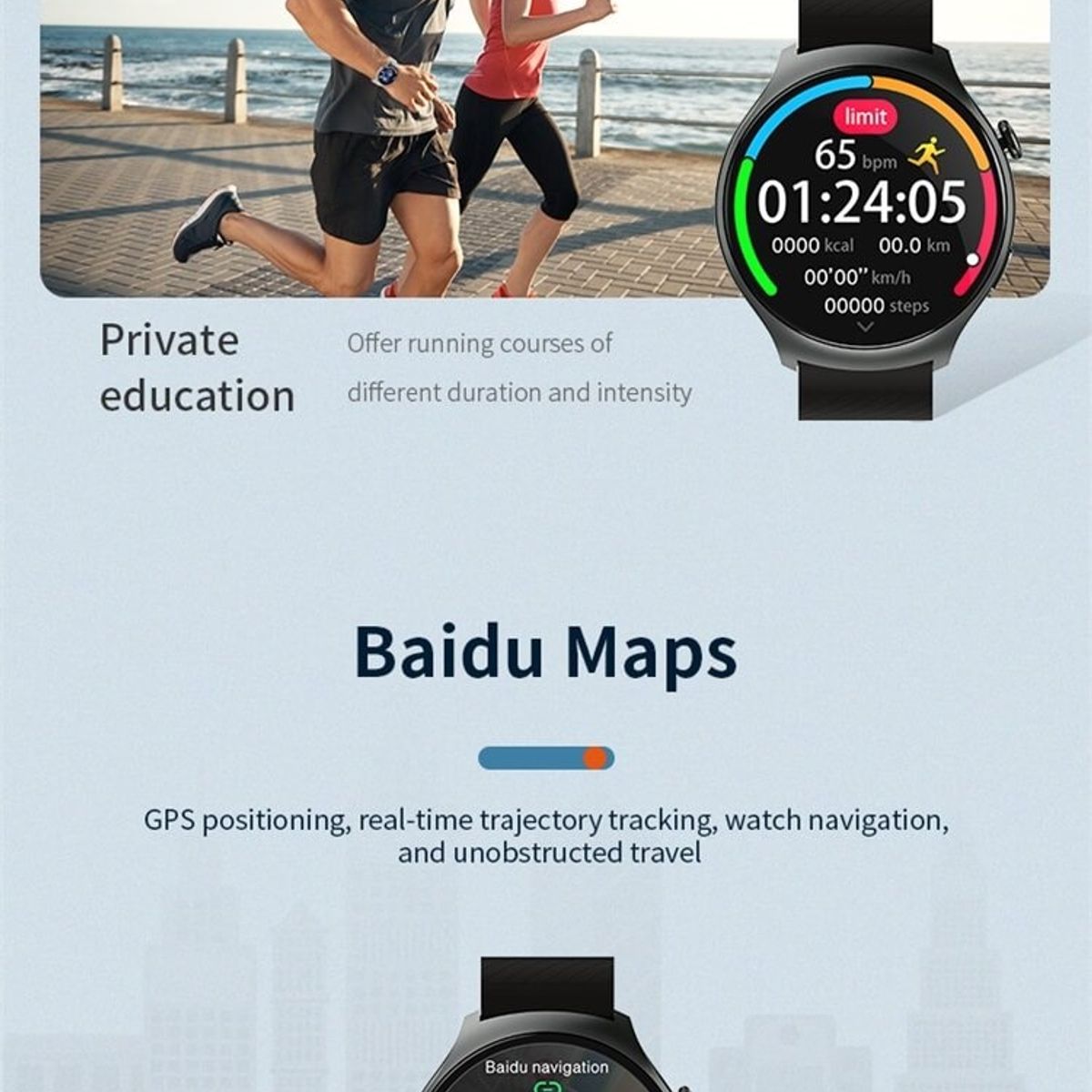 GENERICO - SMARTWATCH HW6 MAX HOMBRE CORREAS INTERCAMBIABLES