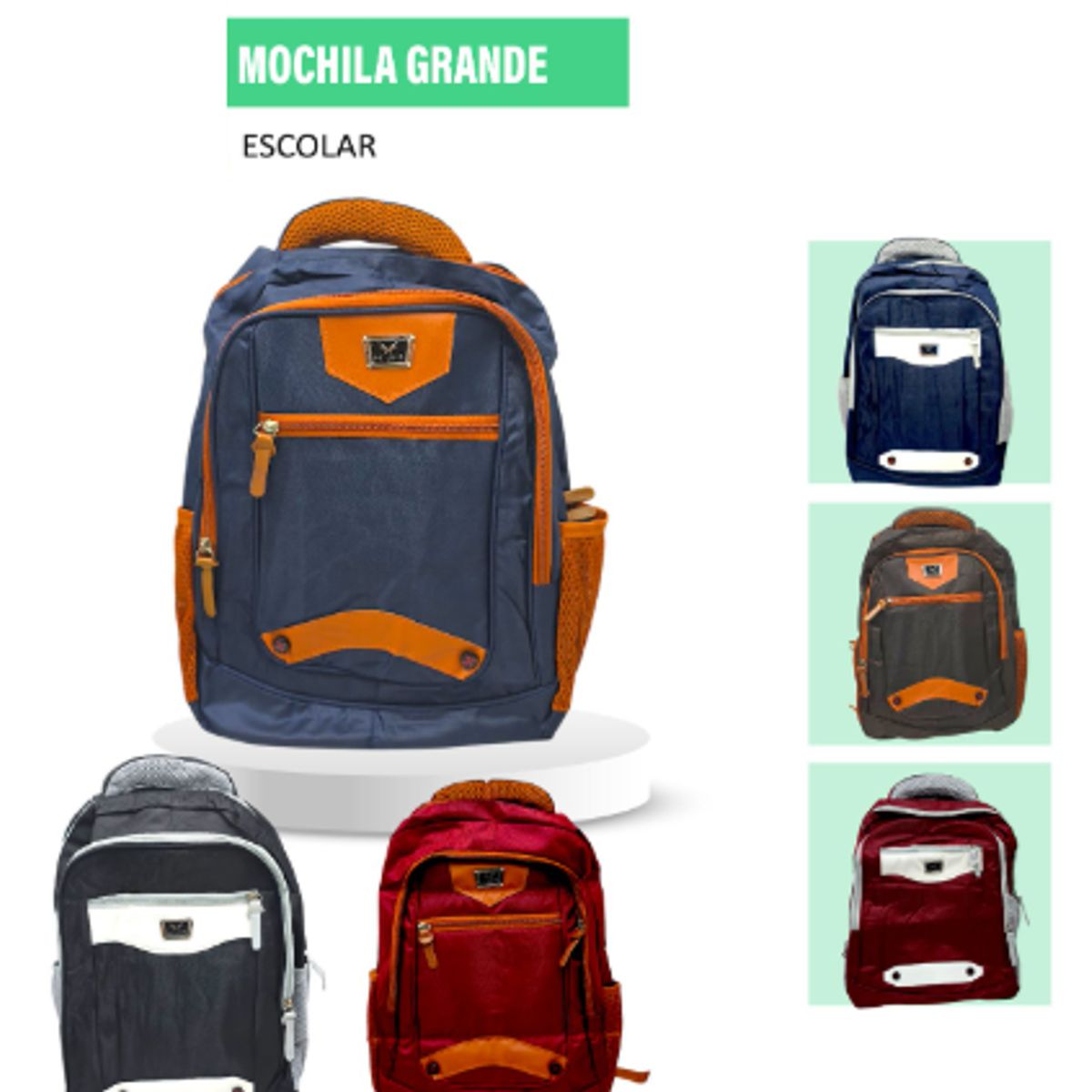 GENERICO - MOCHILA GRANDE ESCOLAR